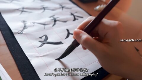 6 11極為嚴格的女書法老師，對她懶散的學生，採取另類的教育方式