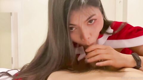 ❤️极品反差婊❤️混血美人情趣制服激情性爱！红衣后入，狂艹不止，简直爽歪歪！