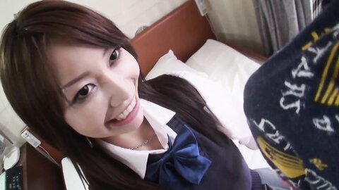 Cute Asian With Black Hair Yuri Aine Jerk Off To Boyfriend In The Showe