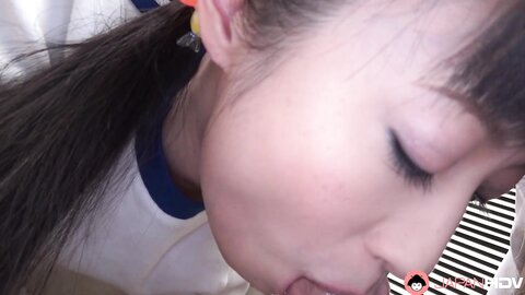Japanese Teen Tomomi Motozawa Blows A Cock And A Mans Tongue Deep In H