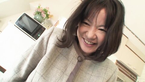 Sexy Japanese Granny In Pantyhose Sucks And Enjoys Cock