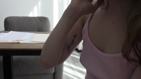 Naughty Teen Bookworm Learns Anatomy On A Real Big Cock 18 Y O
