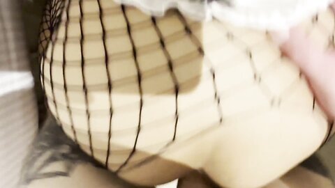 Japanese Maid Gets Fucked Hard And Gets Anal Filled With Cum