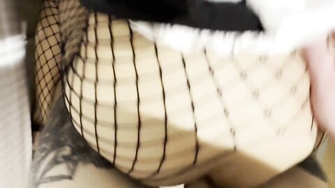 Japanese Maid Gets Fucked Hard And Gets Anal Filled With Cum