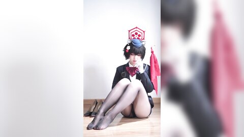 [Cosplay] 半半子 – ガイド春日ツバキ [86P6V-593MB] (5)