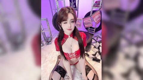 [Cosplay] 雯妹不讲道理 - 赛车女郎 (27)