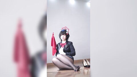 [Cosplay] 半半子 – ガイド春日ツバキ [86P6V-593MB] (6)