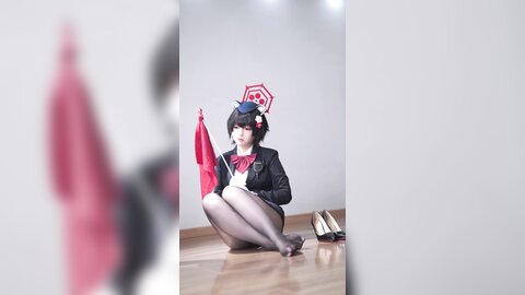 [Cosplay] 半半子 – ガイド春日ツバキ [86P6V-593MB] (6)