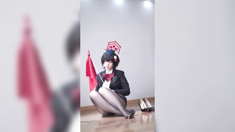 [Cosplay] 半半子 – ガイド春日ツバキ [86P6V-593MB] (6)