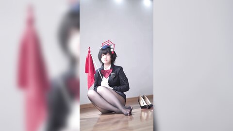[Cosplay] 半半子 – ガイド春日ツバキ [86P6V-593MB] (6)