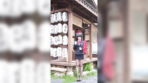 [Cosplay] 半半子 – ガイド春日ツバキ [86P6V-593MB]