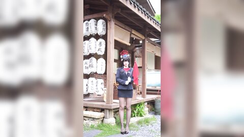 [Cosplay] 半半子 – ガイド春日ツバキ [86P6V-593MB]