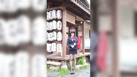 [Cosplay] 半半子 – ガイド春日ツバキ [86P6V-593MB]