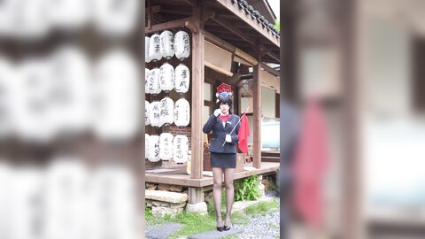 [Cosplay] 半半子 – ガイド春日ツバキ [86P6V-593MB]
