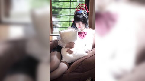[Cosplay] 半半子 – ガイド春日ツバキ [86P6V-593MB] (2)