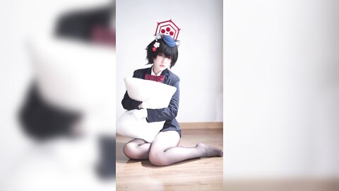 [Cosplay] 半半子 – ガイド春日ツバキ [86P6V-593MB] (4)