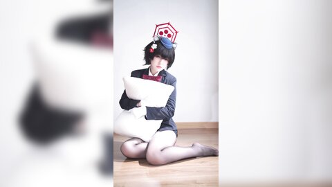 [Cosplay] 半半子 – ガイド春日ツバキ [86P6V-593MB] (4)