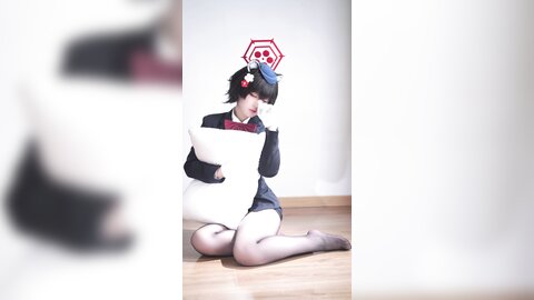 [Cosplay] 半半子 – ガイド春日ツバキ [86P6V-593MB] (4)