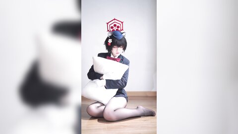 [Cosplay] 半半子 – ガイド春日ツバキ [86P6V-593MB] (4)