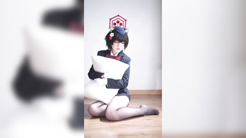 [Cosplay] 半半子 – ガイド春日ツバキ [86P6V-593MB] (4)