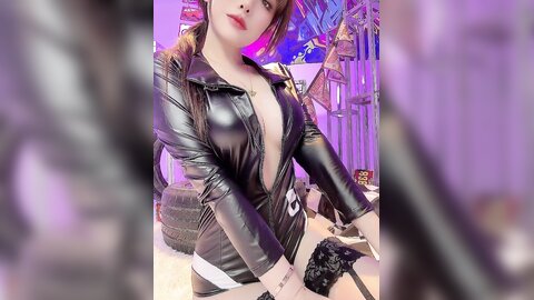 [Cosplay] 雯妹不讲道理 - 赛车女郎 (6)