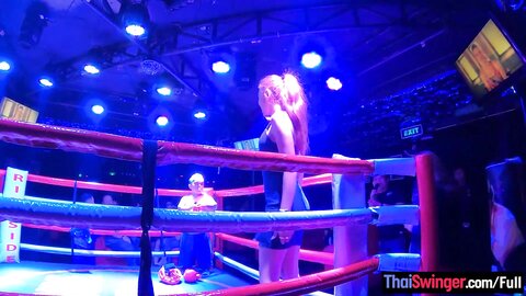 Midget Boxing In Thailand Lead To Sex With The Sexy Asian Ring Girl