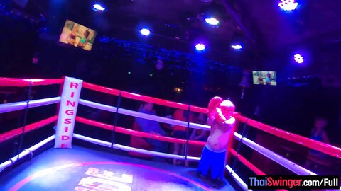 Midget Boxing In Thailand Lead To Sex With The Sexy Asian Ring Girl