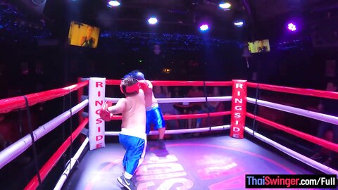 Midget Boxing In Thailand Lead To Sex With The Sexy Asian Ring Girl