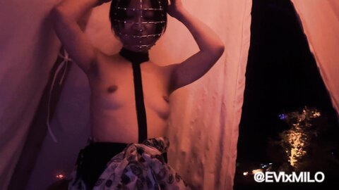 Full FilmAsian Girl Giving Blowjob In A Tent At Music Festival With P