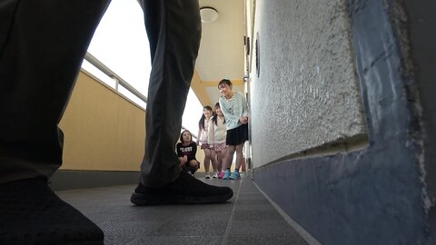 IBW-961Z Video Footage Of A Beautiful Young Girl Being Taken In At A Metropolitan Apartment Complex