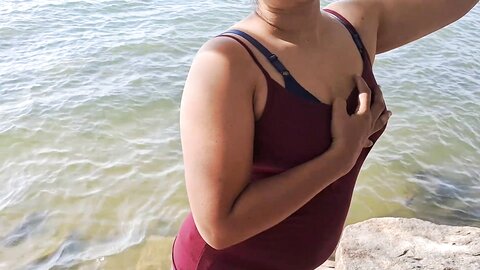 වේසා කමේ යන එකිට එකෙක් සෙට් වෙලා වැව ලගදි ගලේ තියන් කිම්බ පැලුවා Asian