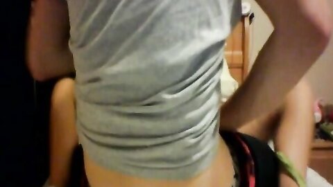 Awesome Amateur Teen Couple Having Some Hardcore Action In The Dorm