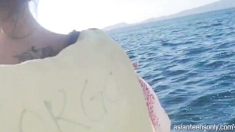 Escape To The Island By Jetsky To Fuck Suggardaddy