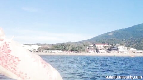 Escape To The Island By Jetsky To Fuck Suggardaddy