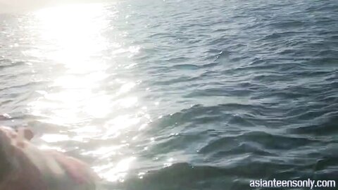 Escape To The Island By Jetsky To Fuck Suggardaddy