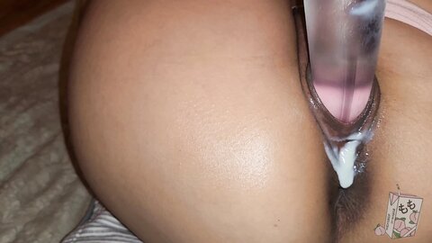 Asian Teen Finds Out Her Pussy Creams