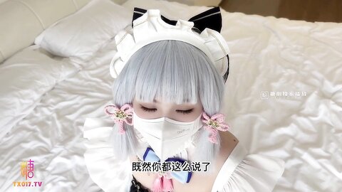 【极品❤️网红学妹】小敏儿✨ 仙女气质楚楚动人美少女 二次元Cos神里绫华 爆艹鲜嫩白虎 小穴超级耐射次次中出