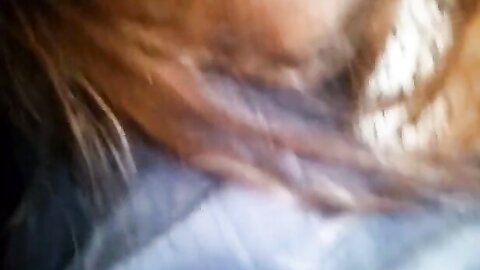 Bitch Makes Me Cum By Sucking My Cock In The Car