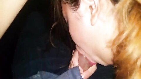 Bitch Makes Me Cum By Sucking My Cock In The Car