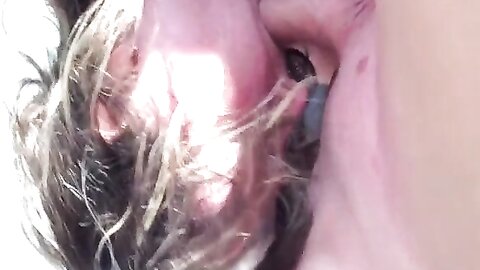 Busty Milf Sucks Her Husbands Cock In The Morning