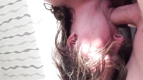 Busty Milf Sucks Her Husbands Cock In The Morning