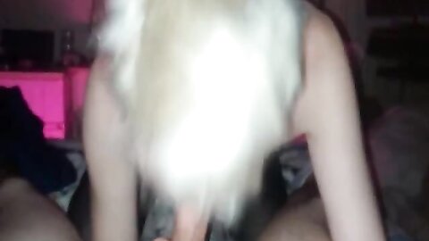 Cougar Sucks Guys Cock Completely Dry