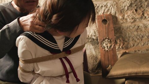 GAJK-014 A *** Is Bound And Trained In A Warehouse. Abandoned By Her Mother, She Becomes The Comfort...