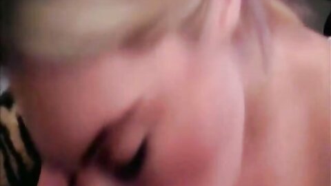 Horny Blonde Indulges Her Man With An Amazing Blowjob