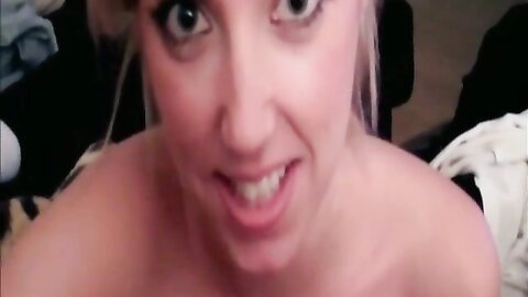 Horny Blonde Indulges Her Man With An Amazing Blowjob
