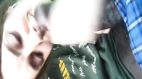 Horny White Teen Girl Adores Sucking Off Black Men