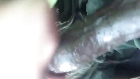 Horny White Teen Girl Adores Sucking Off Black Men