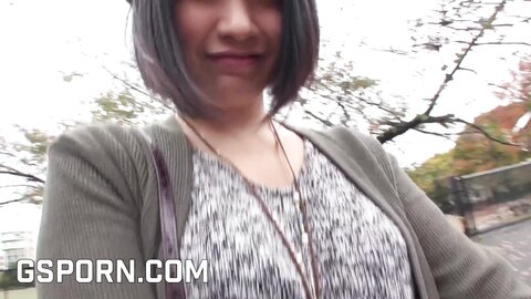 Hot Japanese Girl +18 Use Sex Toys In A Park On Tokyo
