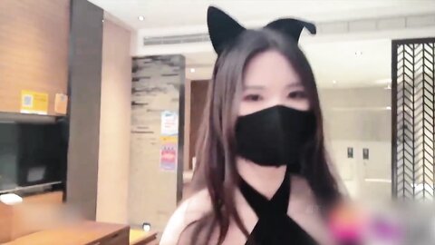 超颜值极品女神〖狐不妖〗带性感母狗秘书出差黑丝诱惑无套内射，性感黑丝小高跟LO包臀裙，优雅气质尤物小骚货