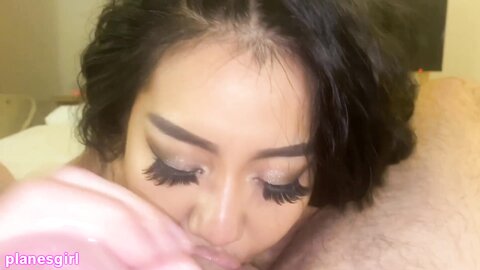 Sexy Asian Whore Loves Sucking Cock Planesgirl